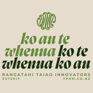 Ko Au te Whenua - AS Colour Womens Maple Tee Design