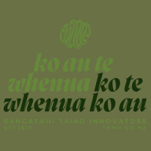 Ko Au te Whenua - Thread Project Womens Diva Tee Design