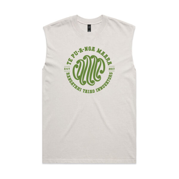 Tohu Whenua - Mens Cut AS Colour Heavy Faded Tank Thumbnail