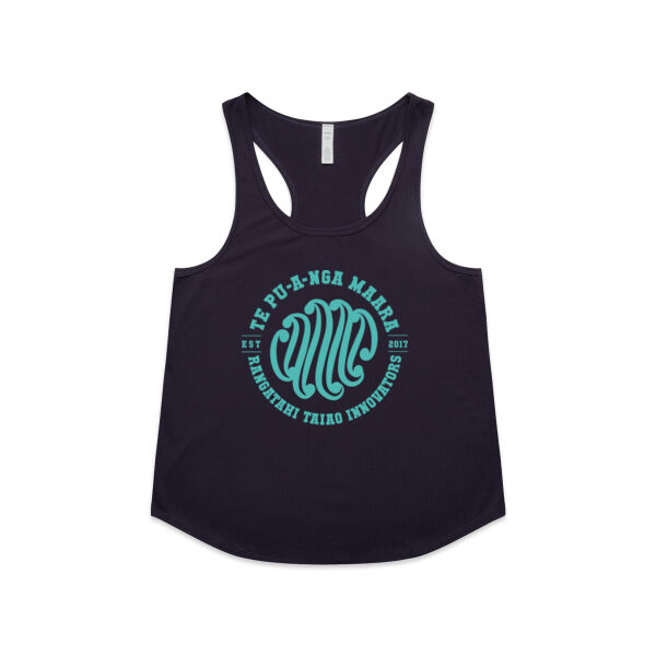 Tohu Moana  - AS Colour Womens Maple Active Blend Racerback Singlet Thumbnail