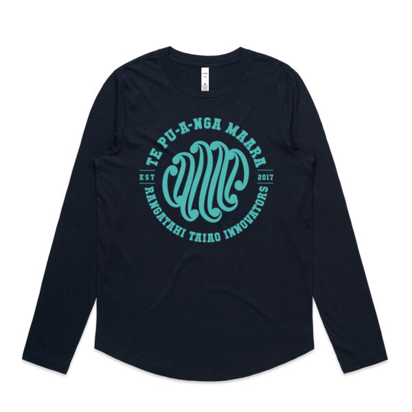 Tohu Moana  - AS Colour Womens Maple Curve Longsleeve Tee Thumbnail