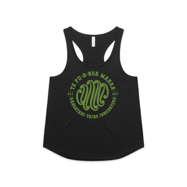 TOHU WHENUA  - AS Colour Womens Maple Active Blend Racerback Singlet Thumbnail