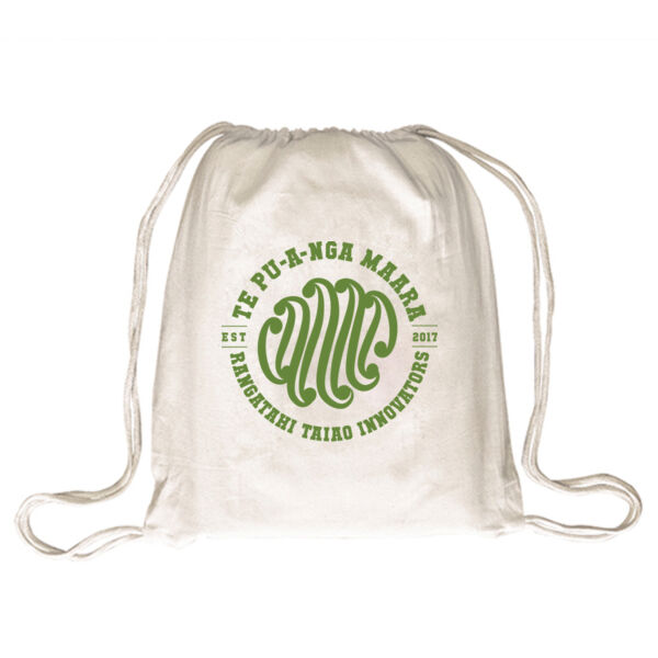 Tohu Whenua - Drawstring Backpack Thumbnail