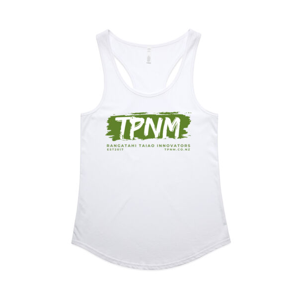 TPNM Range - AS Colour Womens Mali Racerback Singlet Thumbnail