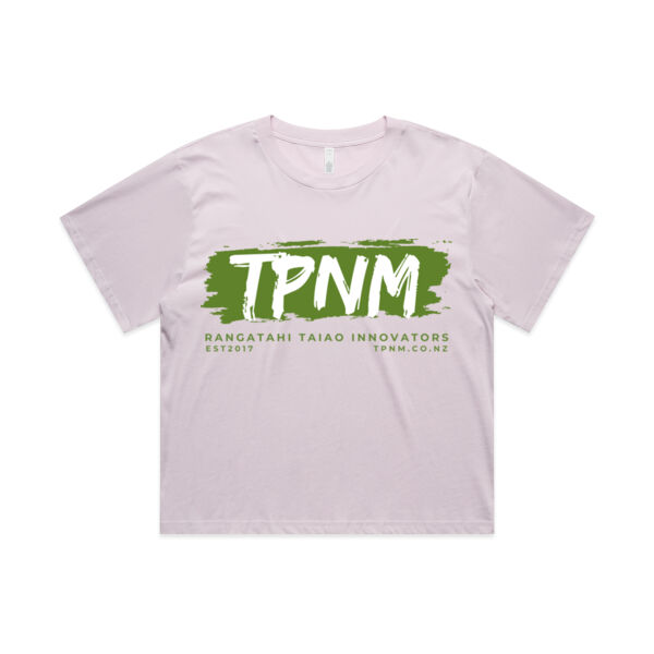 TPNM Range - AS Colour Womens Martina Crop Tee Thumbnail