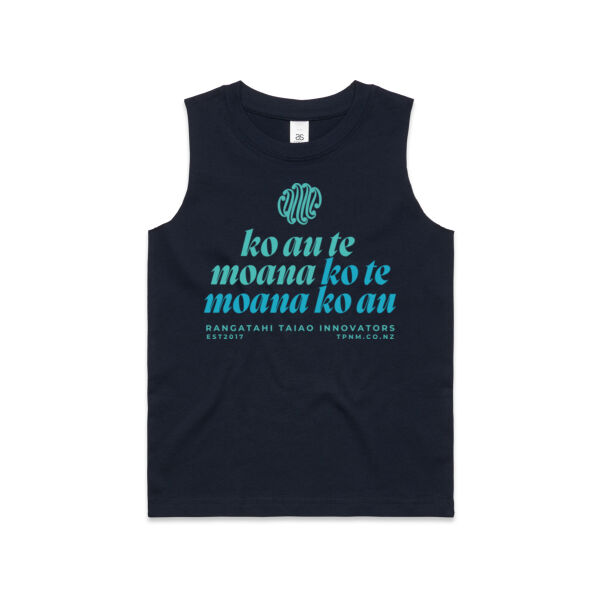 Ko Au te Moana - AS Colour Kids Barnard Tank Thumbnail
