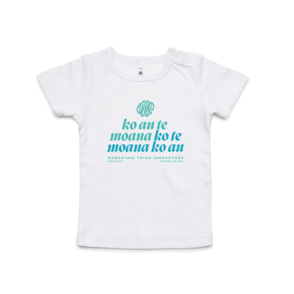 Ko Au te Moana - AS Colour Organic Infant Wee Tee Thumbnail