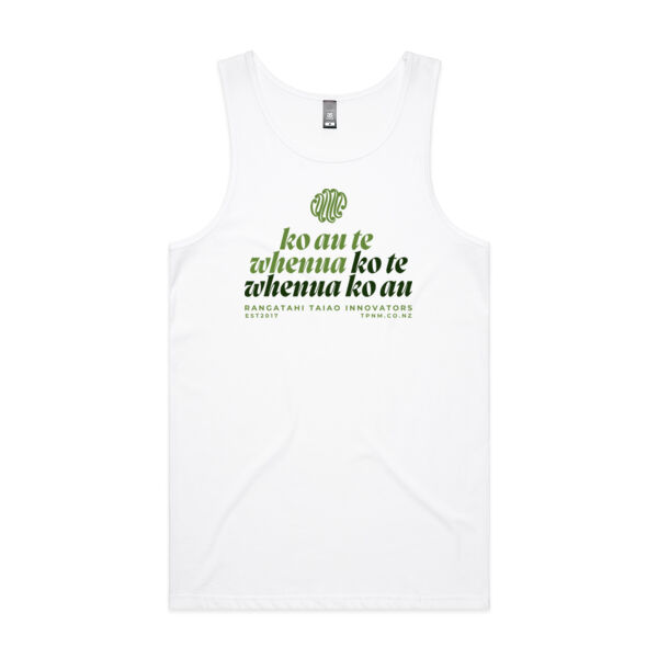 Ko Au te Whenua - AS Colour Mens Lowdown Singlet Thumbnail