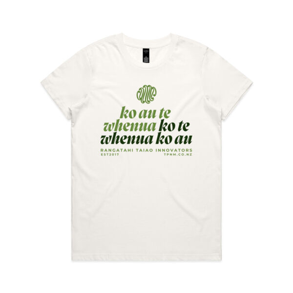 Ko Au te Whenua - AS Colour Womens Maple Tee Thumbnail